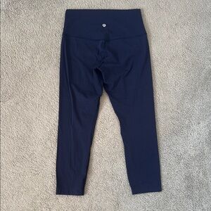 Lululemon Navy Crop Leggings